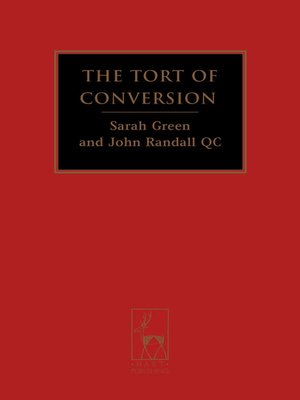 cover image of The Tort of Conversion